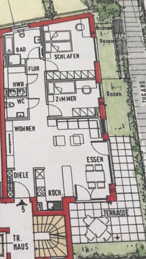 Deluxe Ferienwohnung Am Strandbad 腓特烈港 外观 照片